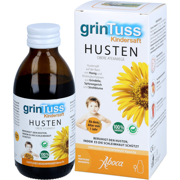 Aboca Grintuss Kindersaft bei Husten, 210 g Lösung