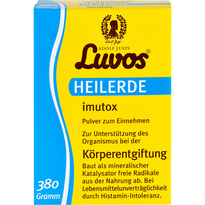 Luvos Heilerde imutox Pulver, 380 g Pulver