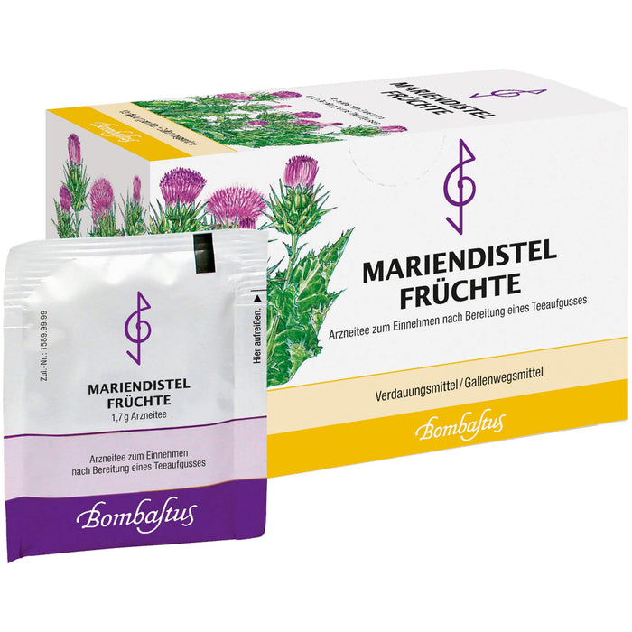 Mariendistelfrüchte, 20 St. Filterbeutel