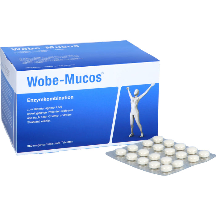 Wobe-Mucos Tabletten, 360 pcs. Tablets