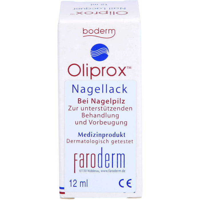 Oliprox Nagellack zum Schutz vor Nagelpilz, 12 ml Solution