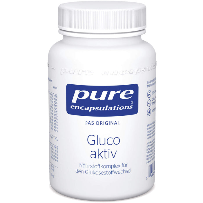 Pure Encapsulations Gluco aktiv, 60 St. Kapseln