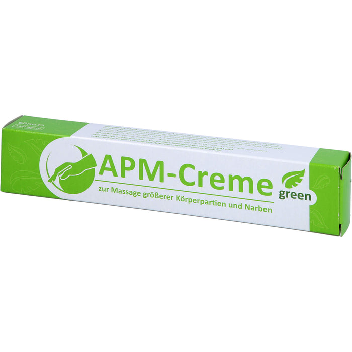 APM-Creme green zur Massage größerer Körperpartien und Narben, 60 ml Cream