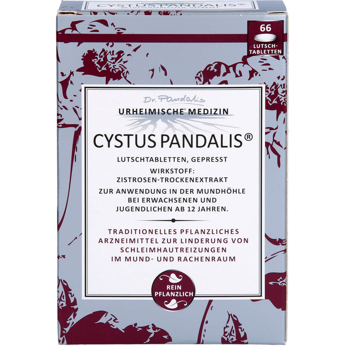 Cystus Pandalis Lutschtabletten, 66 pc Tablettes