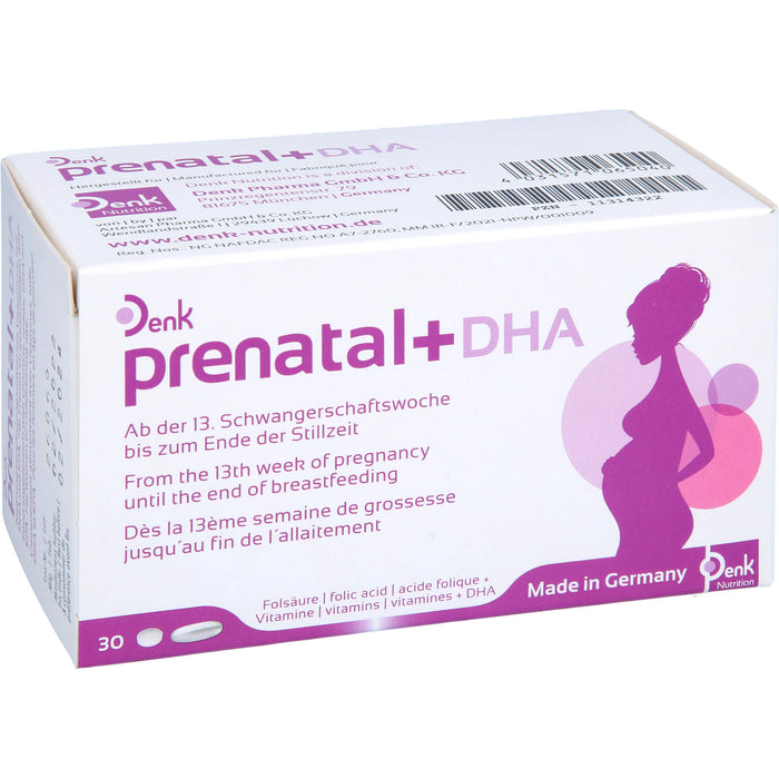 Denk Prenatal + DHA Tabletten, 60 pcs. Tablets