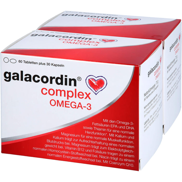 galacordin Complex Omega-3 Tabletten und Kapseln, 120 pcs. Tablets