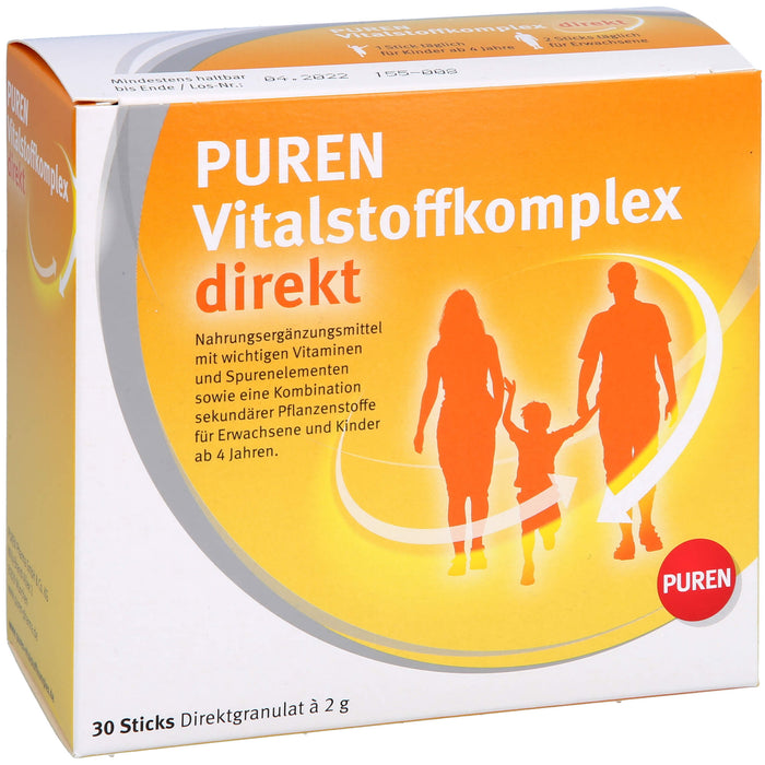 PUREN Vitalstoffkomplex Direktgranulat, 30 St. Beutel