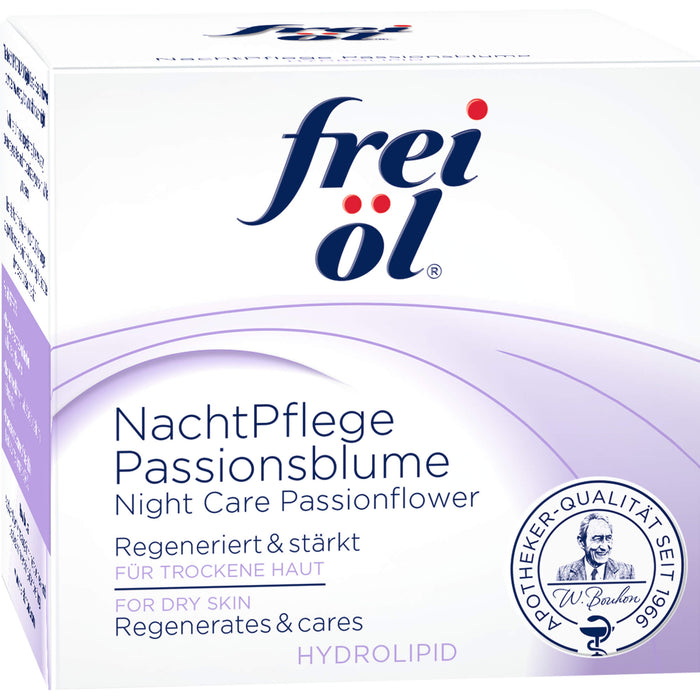 frei öl Hydrolipid NachtPflege Passionsblume, 50 ml XNC