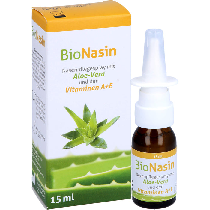 BioNasin Nasenpflegespray, 15 ml Lösung