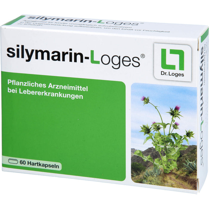 silymarin-Loges Kapseln bei Lebererkrankungen, 60 pc Capsules