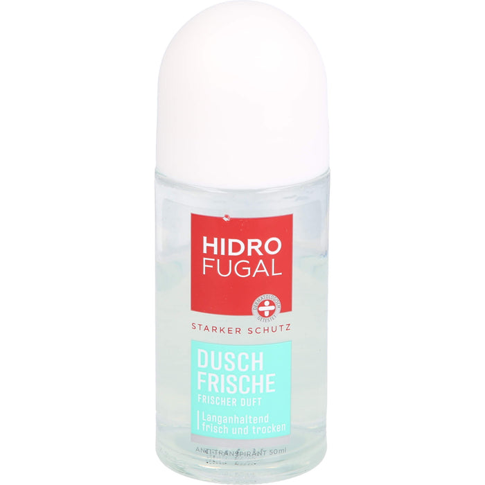 Hidrofugal Duschfrische Roll-On gegen Achselnässe und Körpergeruch, 50 ml Lotion