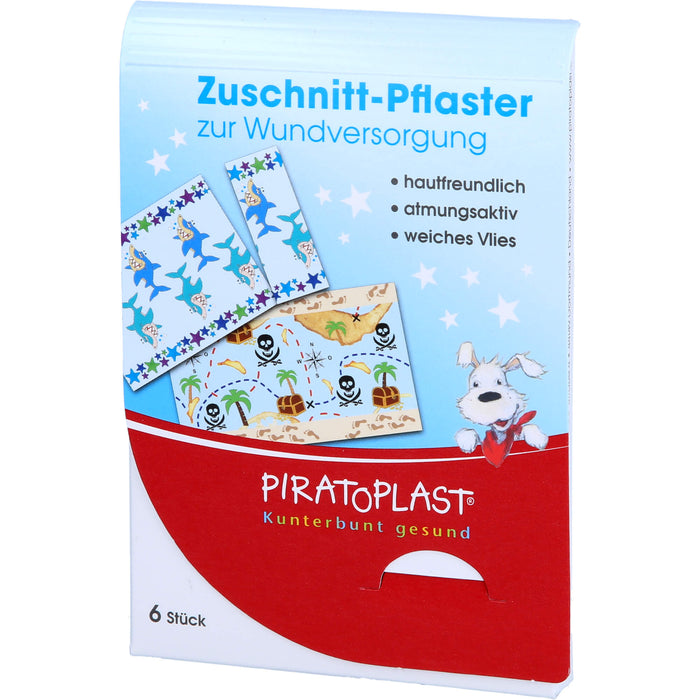 PIRATOPLAST Pflaster zum Zuschneiden für Jungs, 6 pcs. Patch