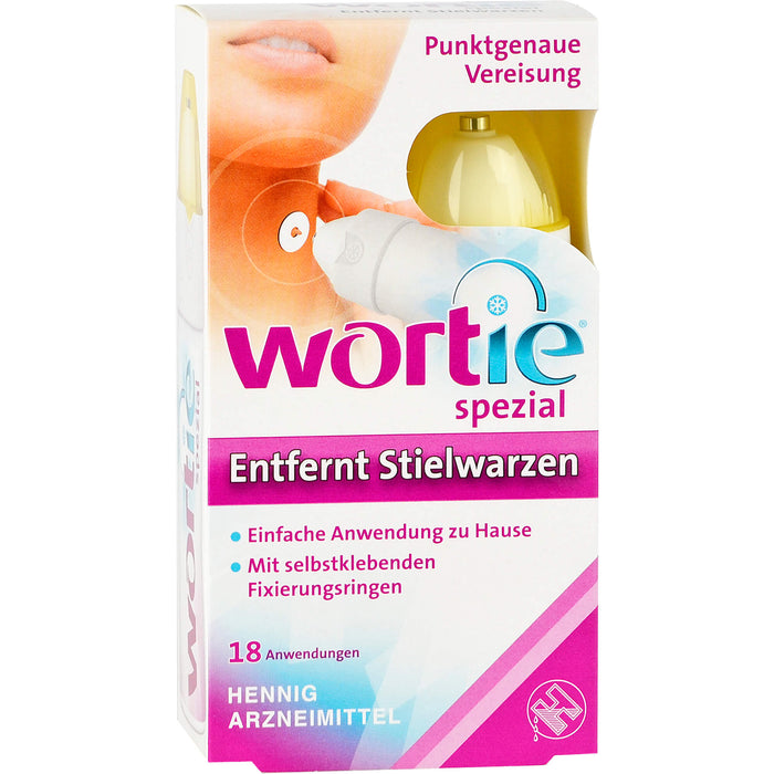 Wortie spezial entfernt Stielwarzen, 50 ml Lösung