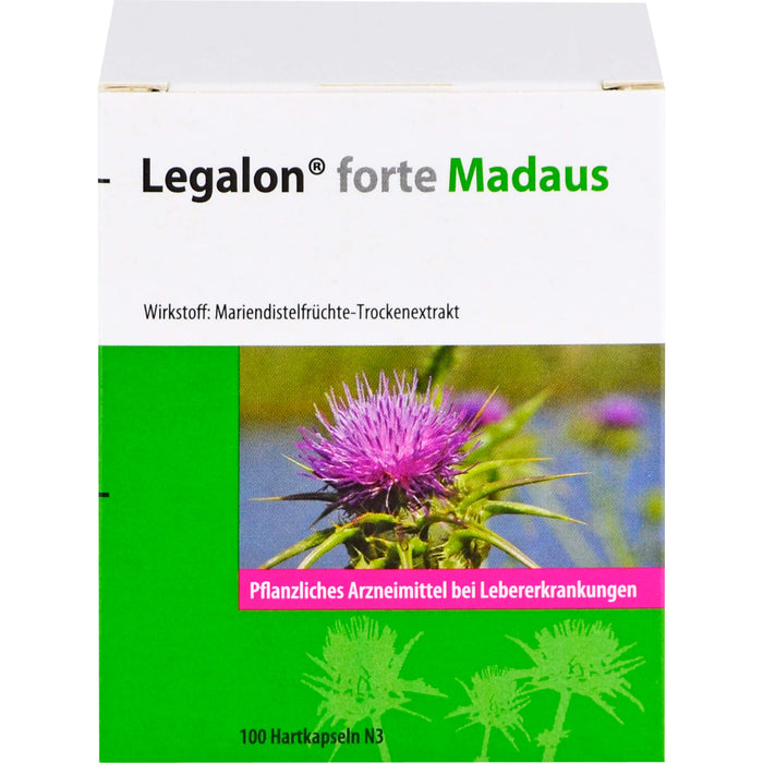 Legalon forte Madaus, Hartkapseln, 100 St. Kapseln