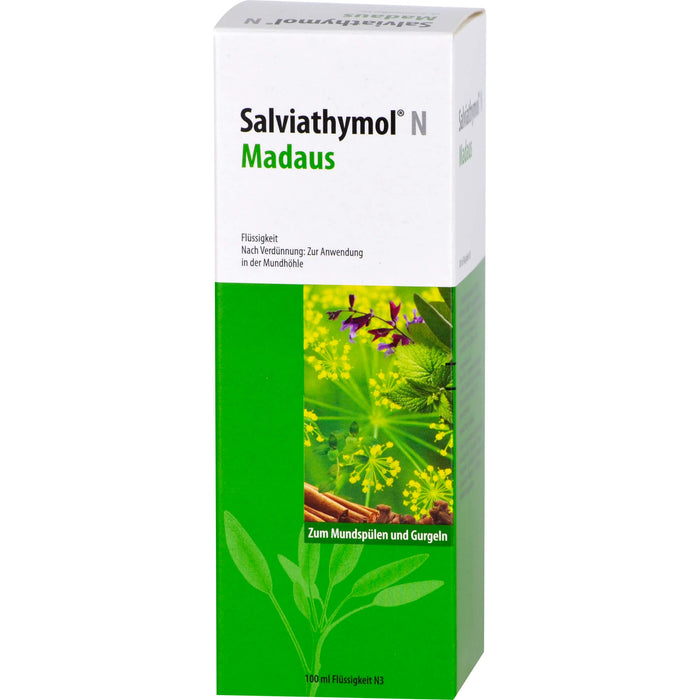 Salviathymol N Madaus Flüssigkeit, 100 ml Lösung