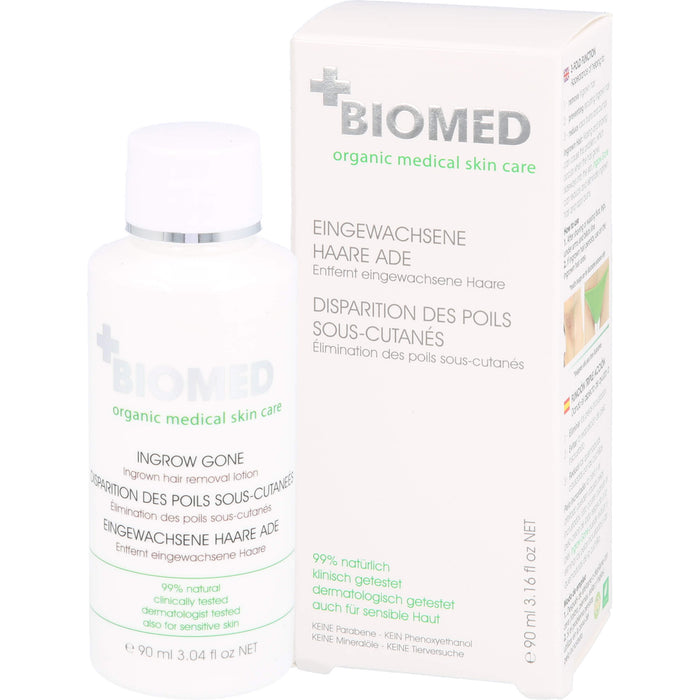 BIOMD Eingewachsene Haare Ade Lösung, 90 ml Lösung