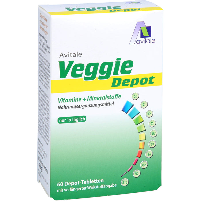 Veggie Depot Vitamine + Mineralstoffe, 60 St TAB