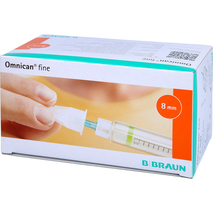 OMNICAN fine Pen Kanüle 31 G 0,25x8mm, 100 St KAN