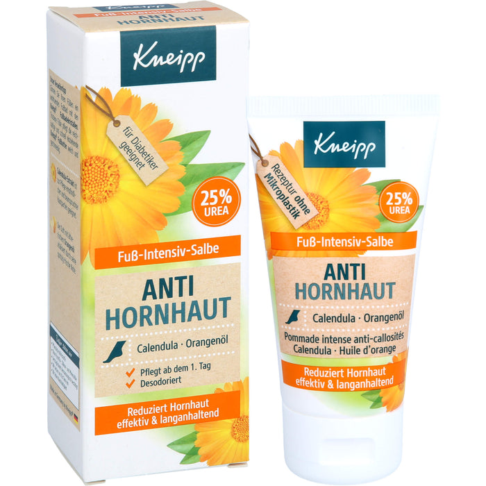 Kneipp Fuß-Intensiv-Salbe Anti Hornhaut, 50 ml Onguent