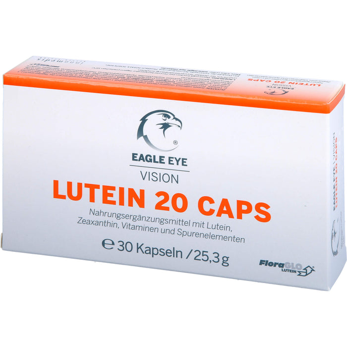 EAGLE EYE Lutein 20 Vision Caps Kapseln, 30 pcs. Capsules