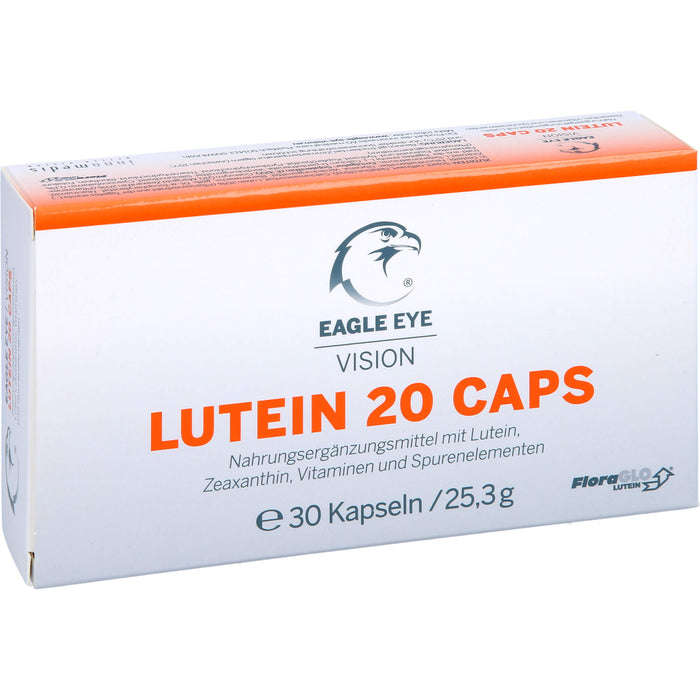 EAGLE EYE Lutein 20 Vision Caps Kapseln, 30 pcs. Capsules