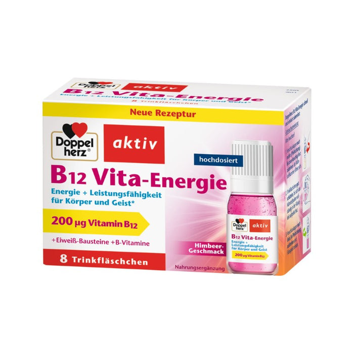 Doppelherz B12 Vita-Energie Trinkfläschchen, 8 St. Ampullen