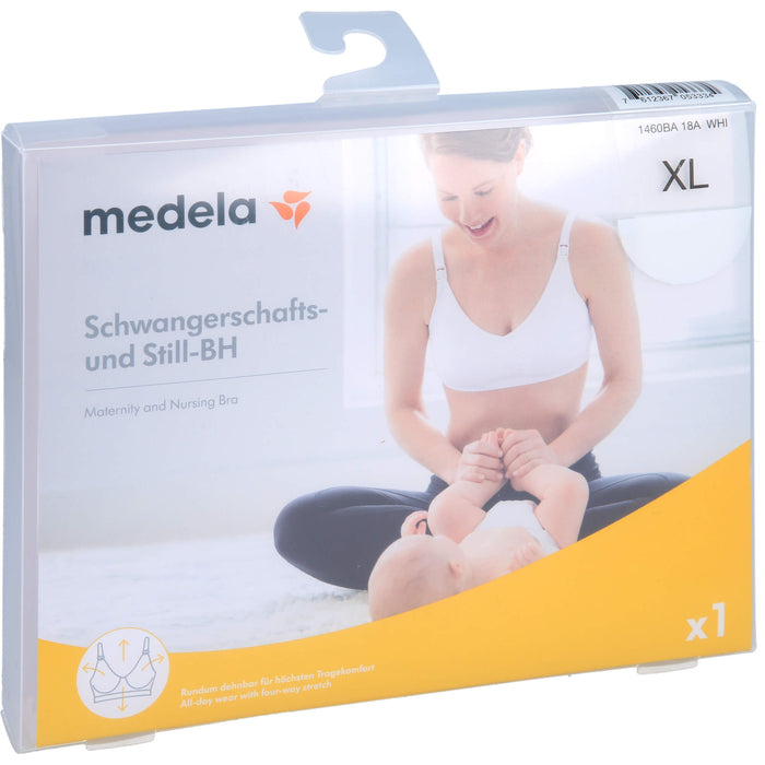 Medela Schwangerschafts- und Still BH XL weiß, 1 St