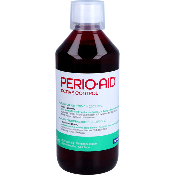 Perio-Aid Active Control Mundspülung, 500 ml Solution