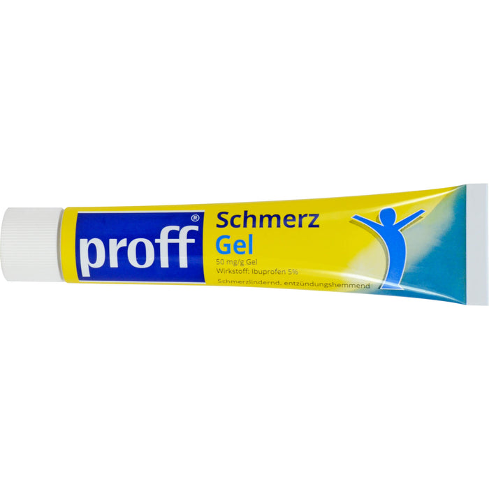 proff Schmerzgel 50 mg/g Ibuprofen schmerzlindernd und entzündungshemmend, 100 g Gel