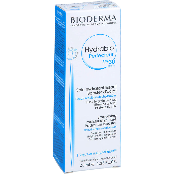 BIODERMA Hydrabio Perfecteur SPF 30 Feuchtigkeitscreme, 40 ml Crème