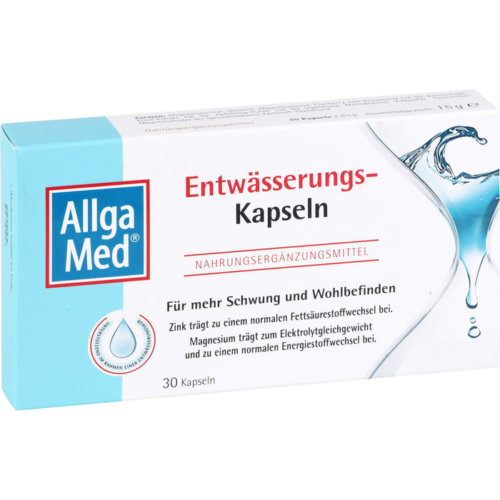 Allga Med Entwässerungskapseln, 30 pcs. Capsules