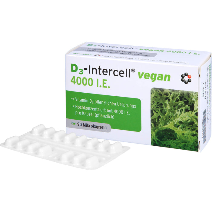 D3-Intercell Vegan 4,000 I.E., 90 St KAP