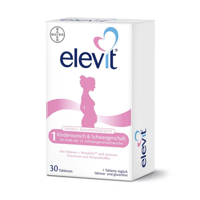 elevit 1 Kinderwunsch & Schwangerschaft Tabletten, 30 pc Tablettes