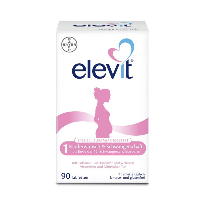 elevit 1 Kinderwunsch & Schwangerschaft Tabletten, 90 pcs. Tablets