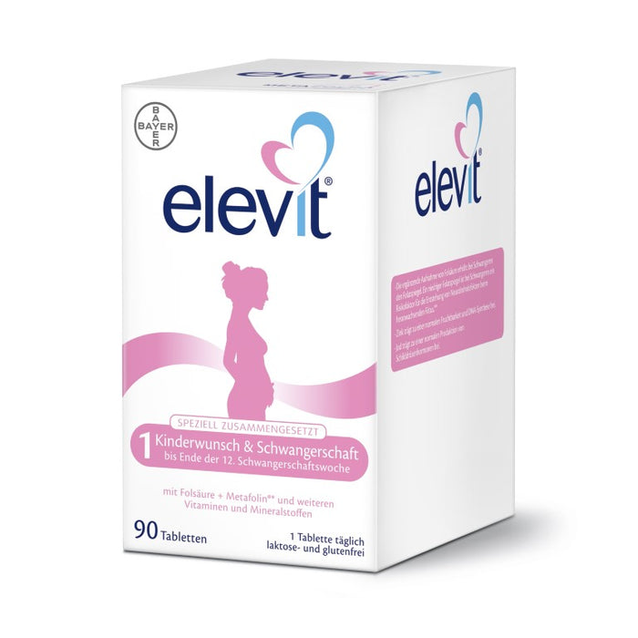 elevit 1 Kinderwunsch & Schwangerschaft Tabletten, 90 pcs. Tablets