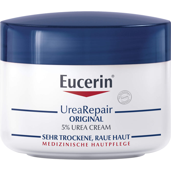 Eucerin UreaRepair 5% Urea Creme für sehr trockene Haut, 75 ml Cream