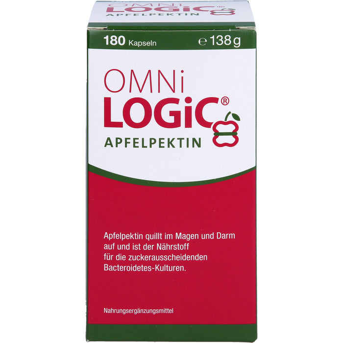 OMNi-LOGiC Apfelpektin Kapseln, 180 pcs. Capsules