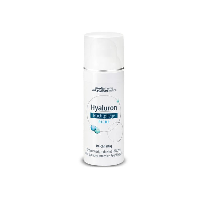 Hyaluron Nachtpflege Riche, 50 ml CRE