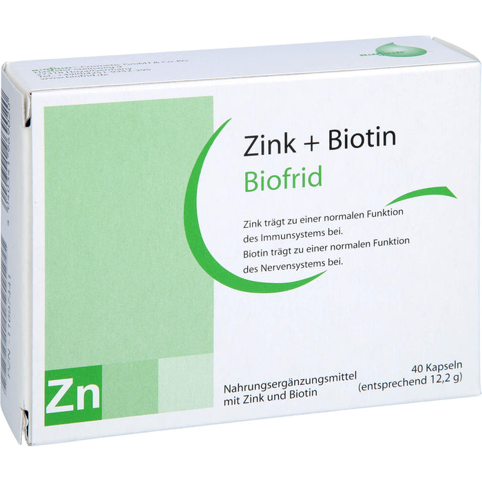 Zink + Biotin, 40 St KAP