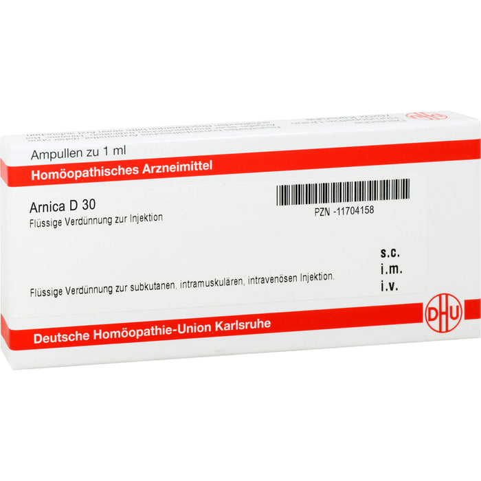 DHU Arnica D30 Ampullen, 8 St. Ampullen