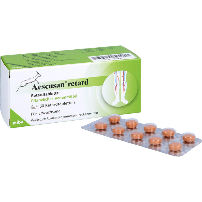 Aescusan retard, Retardtabletten, 50 St RET