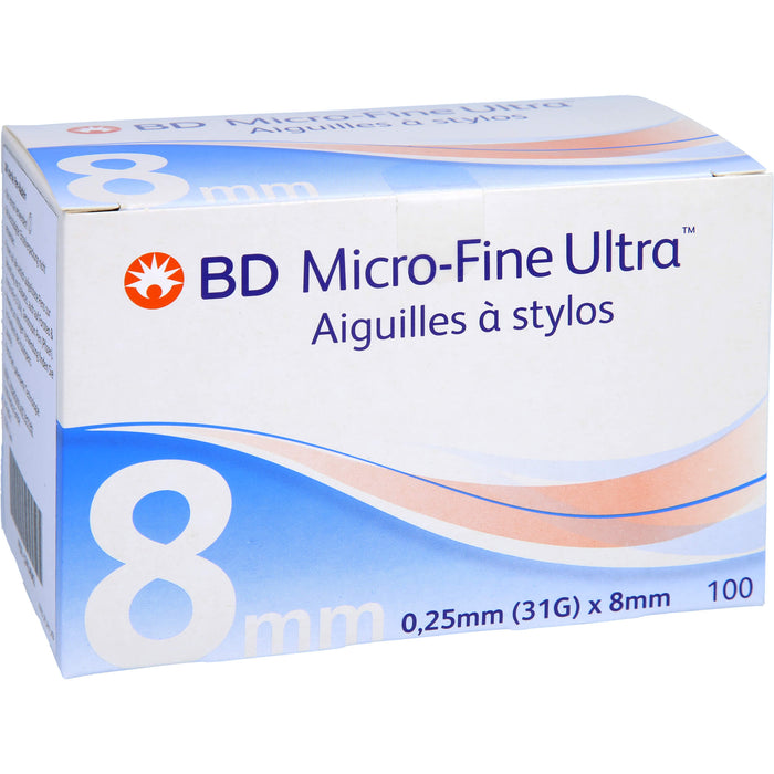 BD Micro-Fine Ultra Pen-Nadeln 0,25x8mm, 100 St KAN