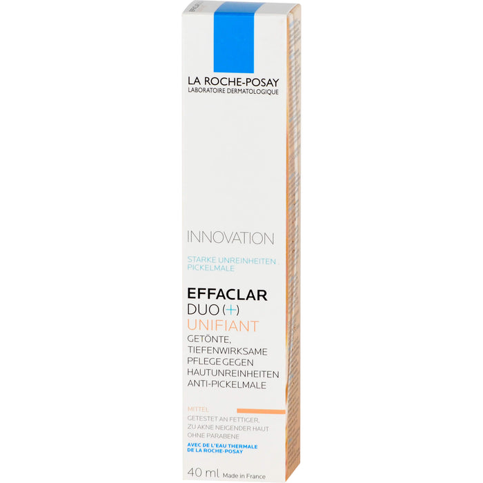 LA ROCHE-POSAY Innovation Effaclar Duo(+) Getönte Pflege, 40 ml Crème