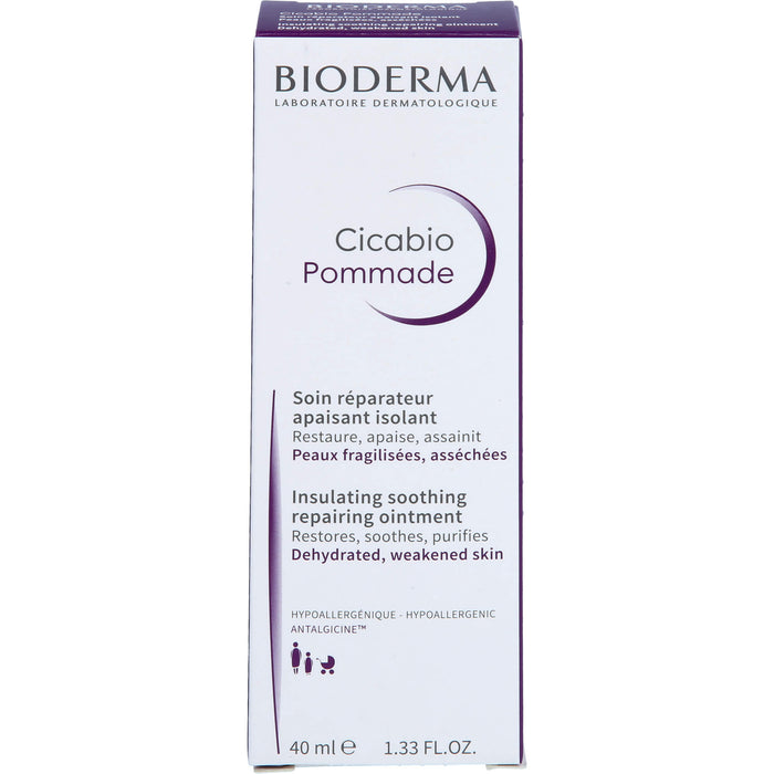 BIODERMA Cicabio Pommade Wundpflege Salbe, 40 ml Ointment