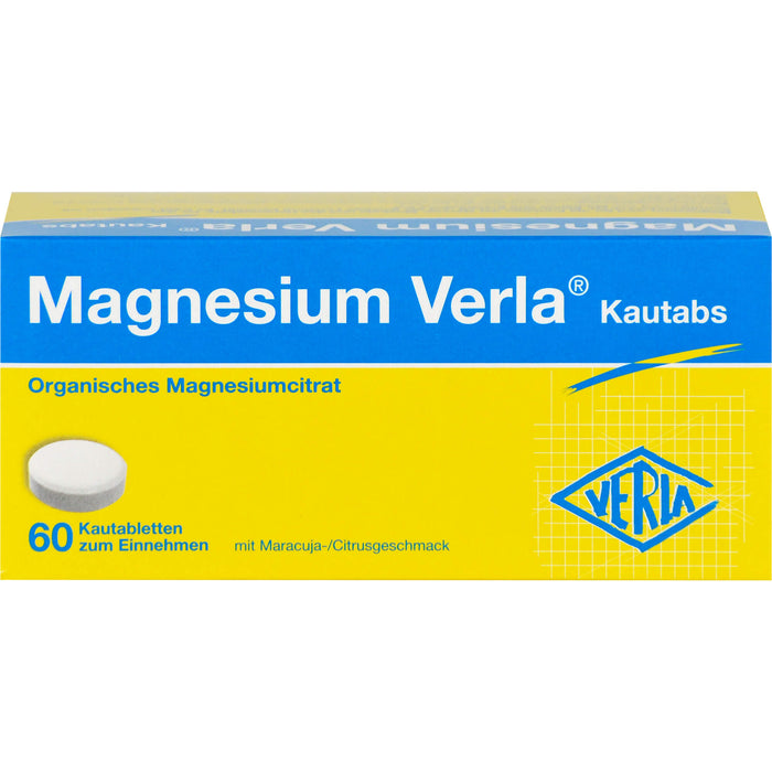 Magnesium Verla Kautabs , 60 pc Tablettes