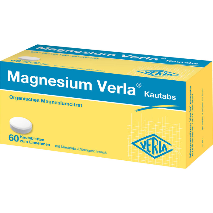 Magnesium Verla Kautabs , 60 St. Tabletten