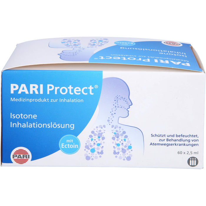 PARI ProtECT Inhalationslösung mit Ectoin 10x2,5ml, 150 ml Solution