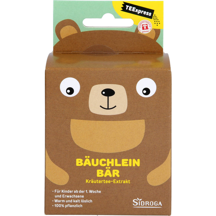 Sidroga TEExpress Bäuchlein-Bär Kräutertee-Extrakt Beutel, 15 pc Sac filtrant