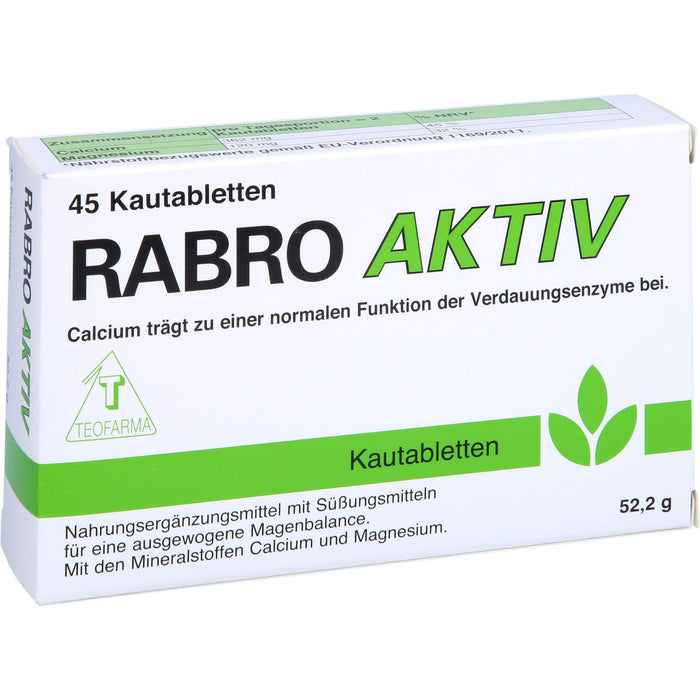 Rabro Aktiv, 45 St KTA