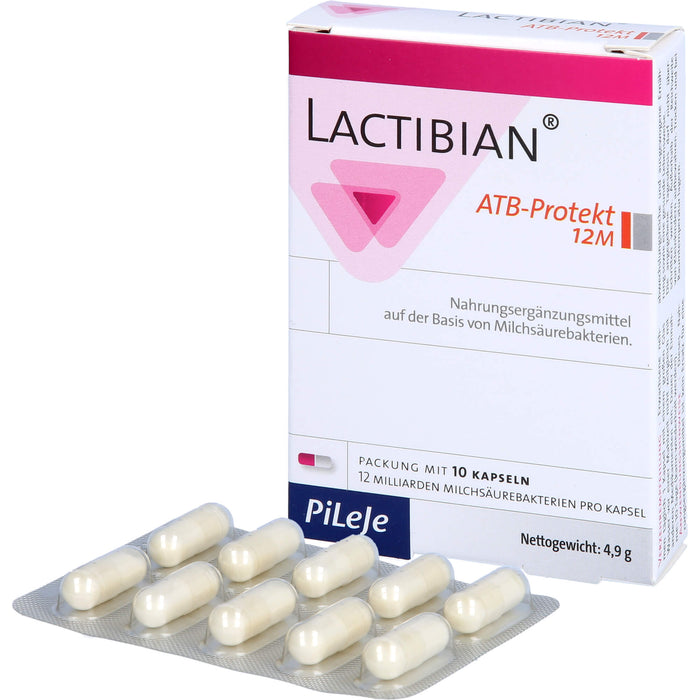 LACTIBIAN ATB-Protekt 12M, 10 St. Kapseln